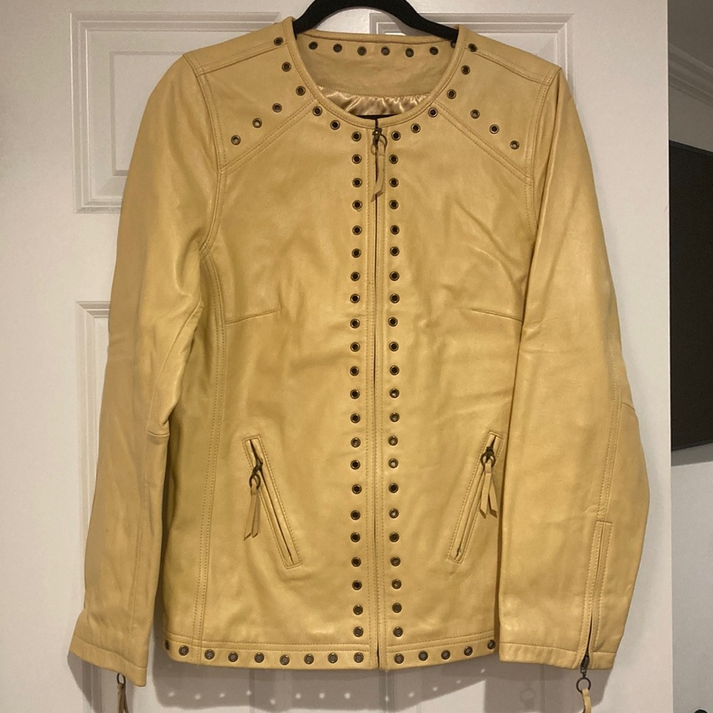 Bradley bayou 100% genuine leather jacket - M